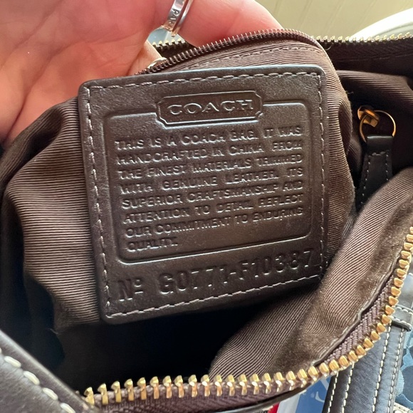 Vintage Coach Shoulder Bag- Patchwork - Picture 7 of 7